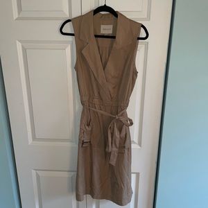 Moon River khaki dress, size M